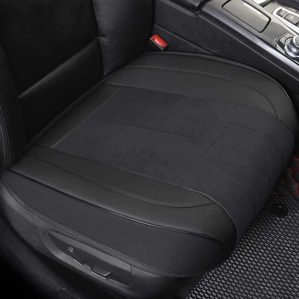 Beige-Tan PU Leather Car Seat Cover Bottom, 1pcs B29485