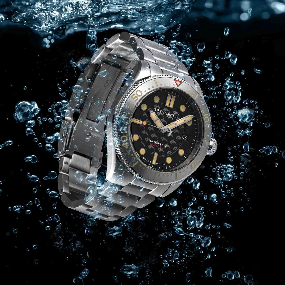 Black Limited Edition Automatic Watch T808