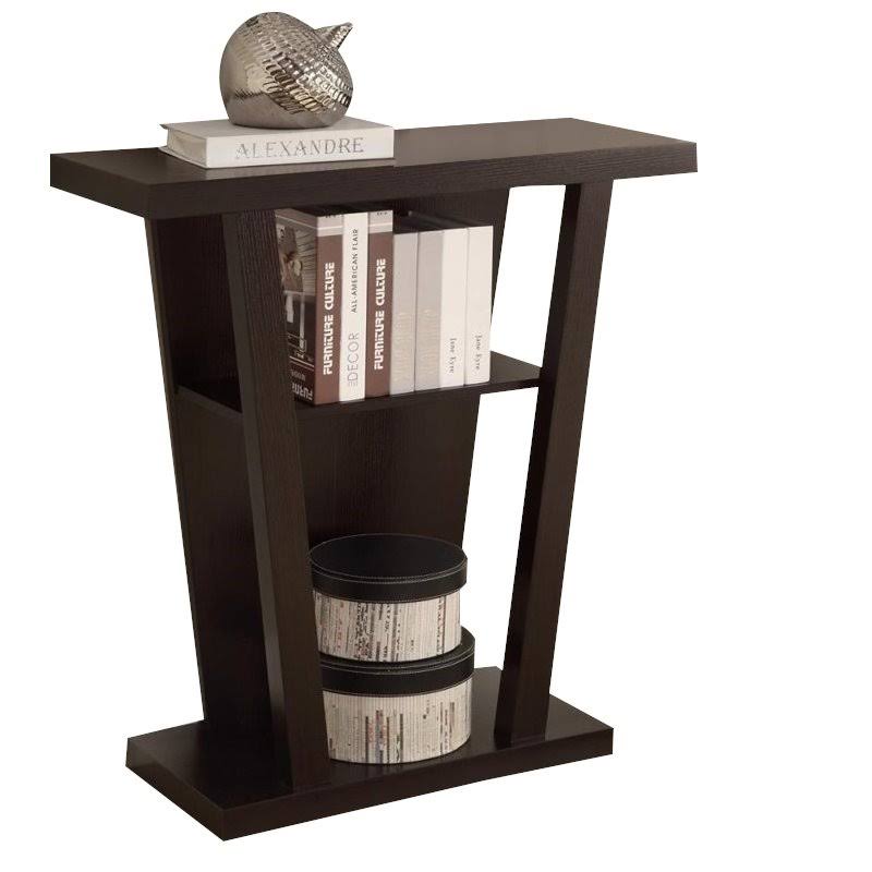 Angled Entry Table in Cappuccino H34153
