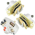 Front and Rear Brake Caliper with Brake Pads Pack of 2 U576257