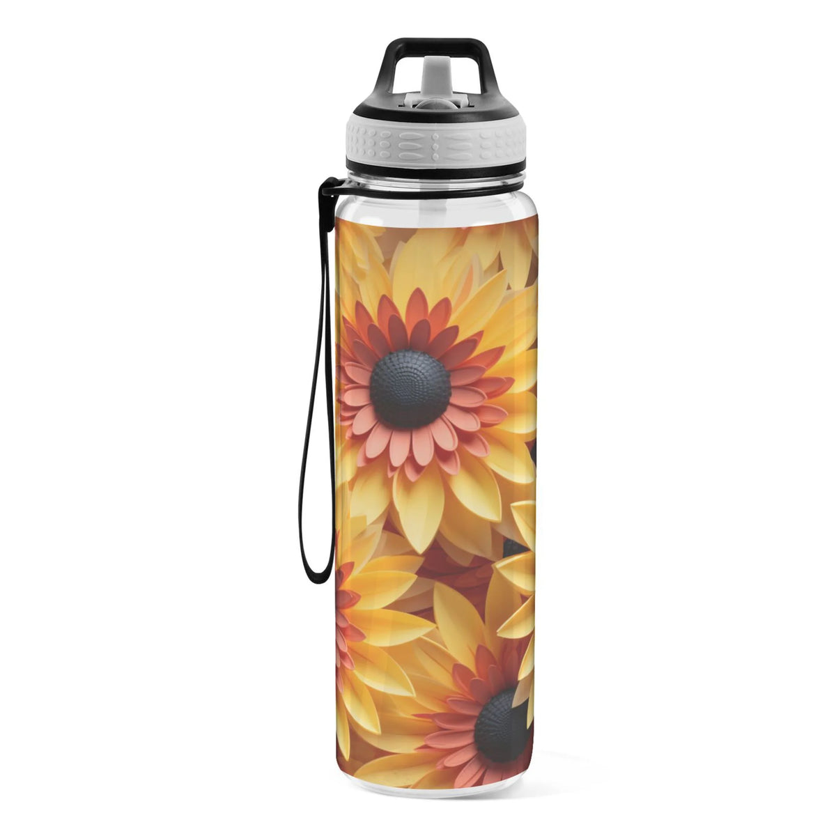 Yellow 32oz Tritan Water Bottle with Straw R9931