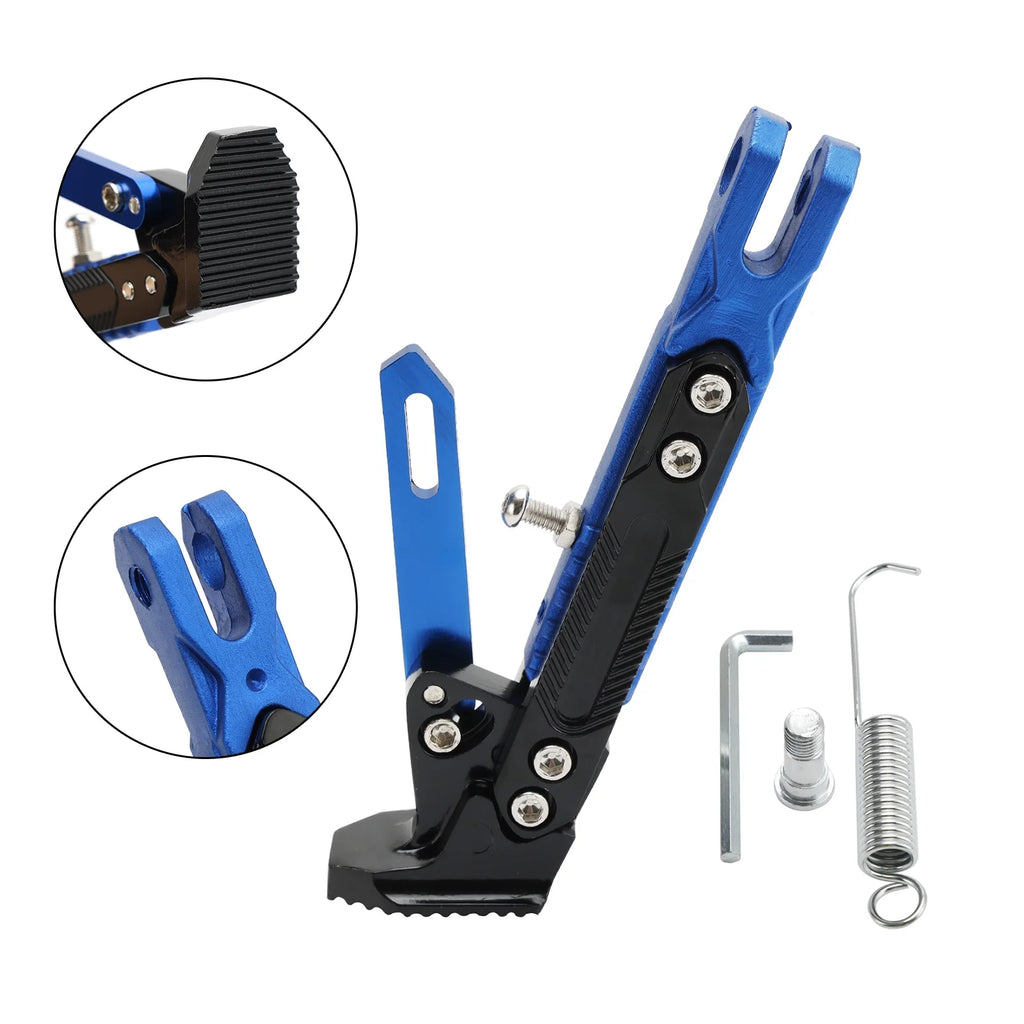 Blue Adjustable Side Stand M719