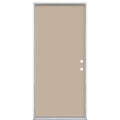 36 in. x 80 in. Painted Steel Prehung Exterior Door N933666