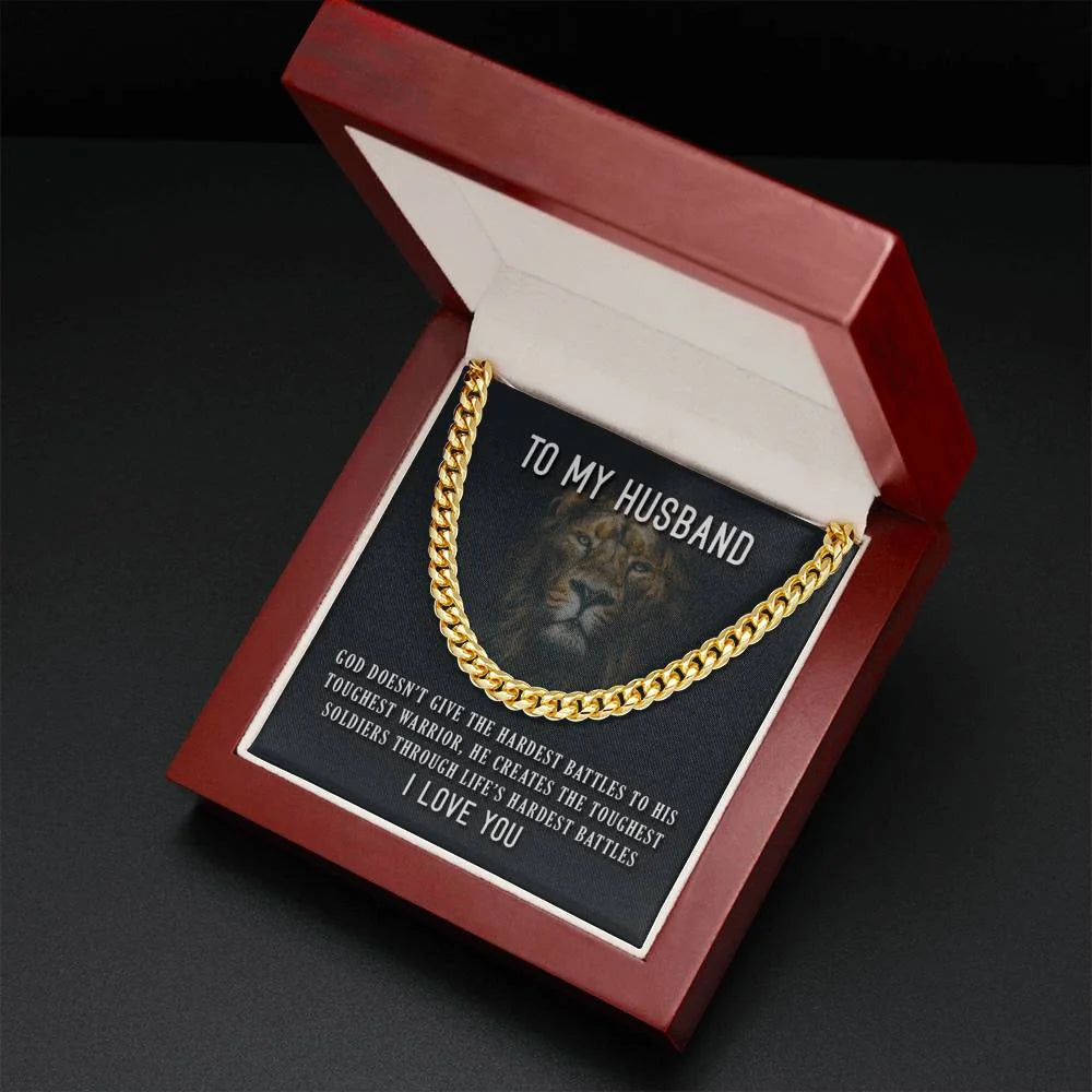 Cuban Link Chain Necklace W1896