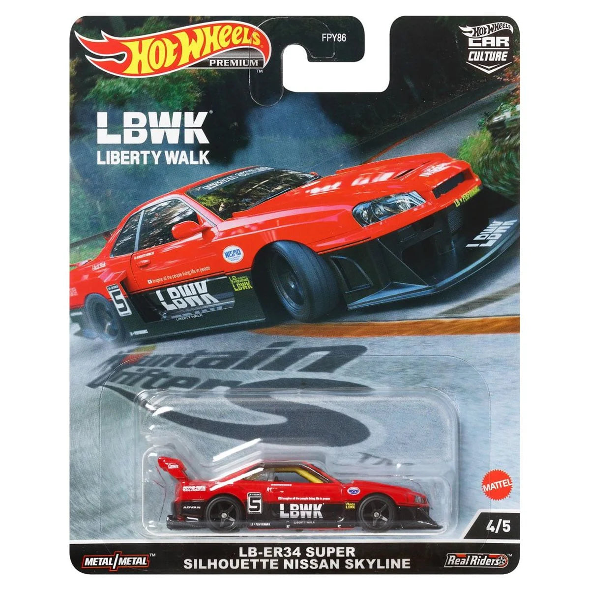 Set of 5 Diecast Cars 1/64 I90510