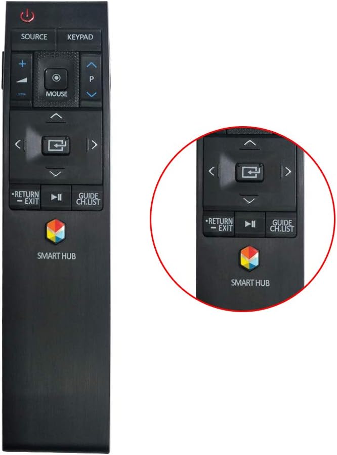 Replacement Smart Remote Control for Smart TV, Pack of 2 D7926
