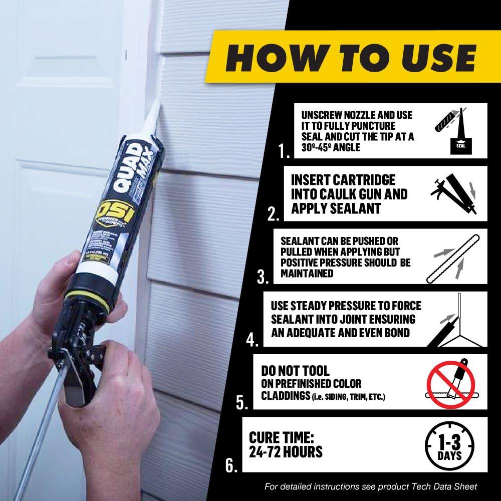 10oz Blue Window Door Siding Sealant Caulk 12ct D4747