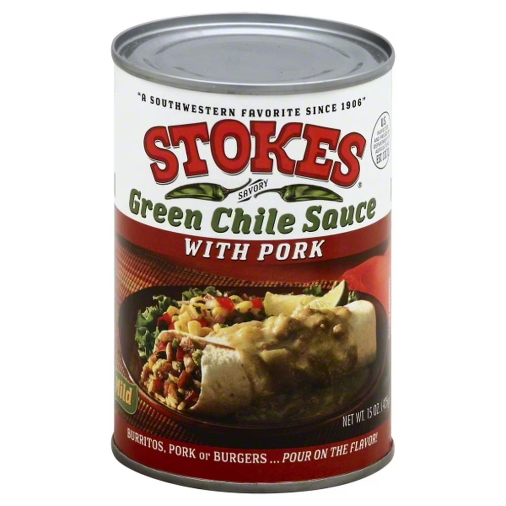 Green Chile Sauce with Pork, 15 Ounce (Pack of 24) R63532