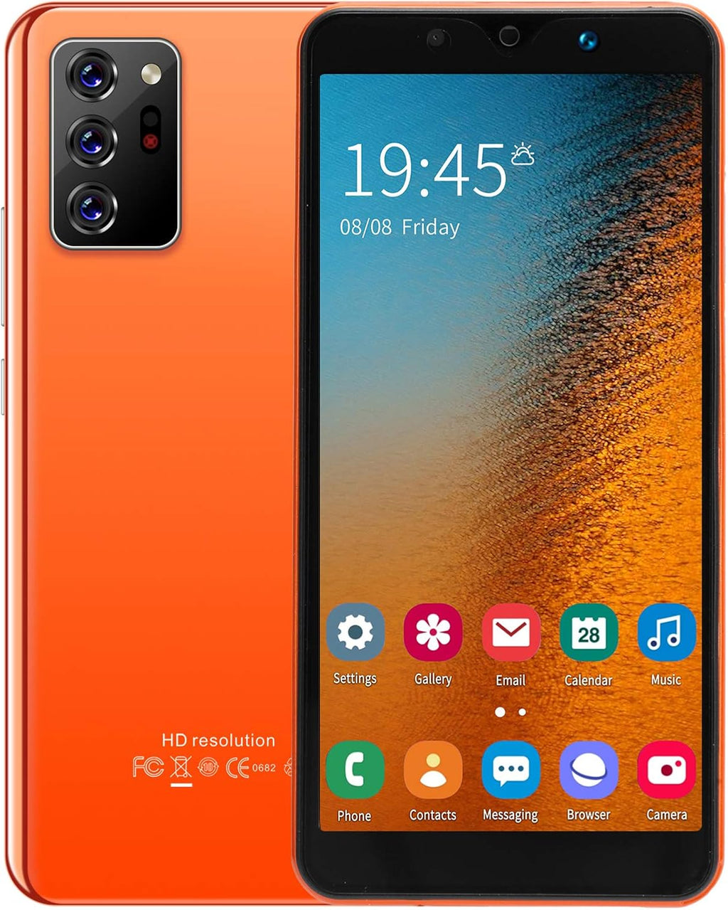 Green 5.45 inch HD Smartphone Z643595