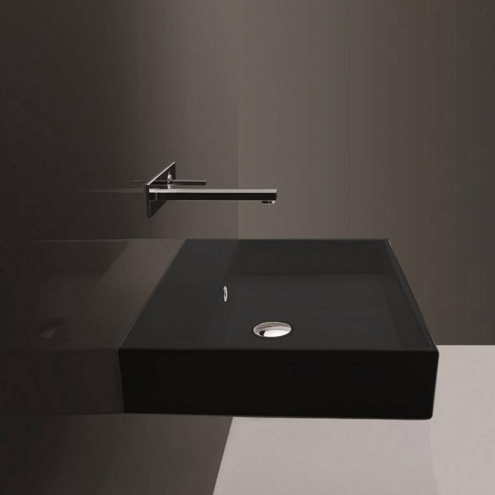 Ceramic Wall Mount Bathroom Sink with Overflow B848