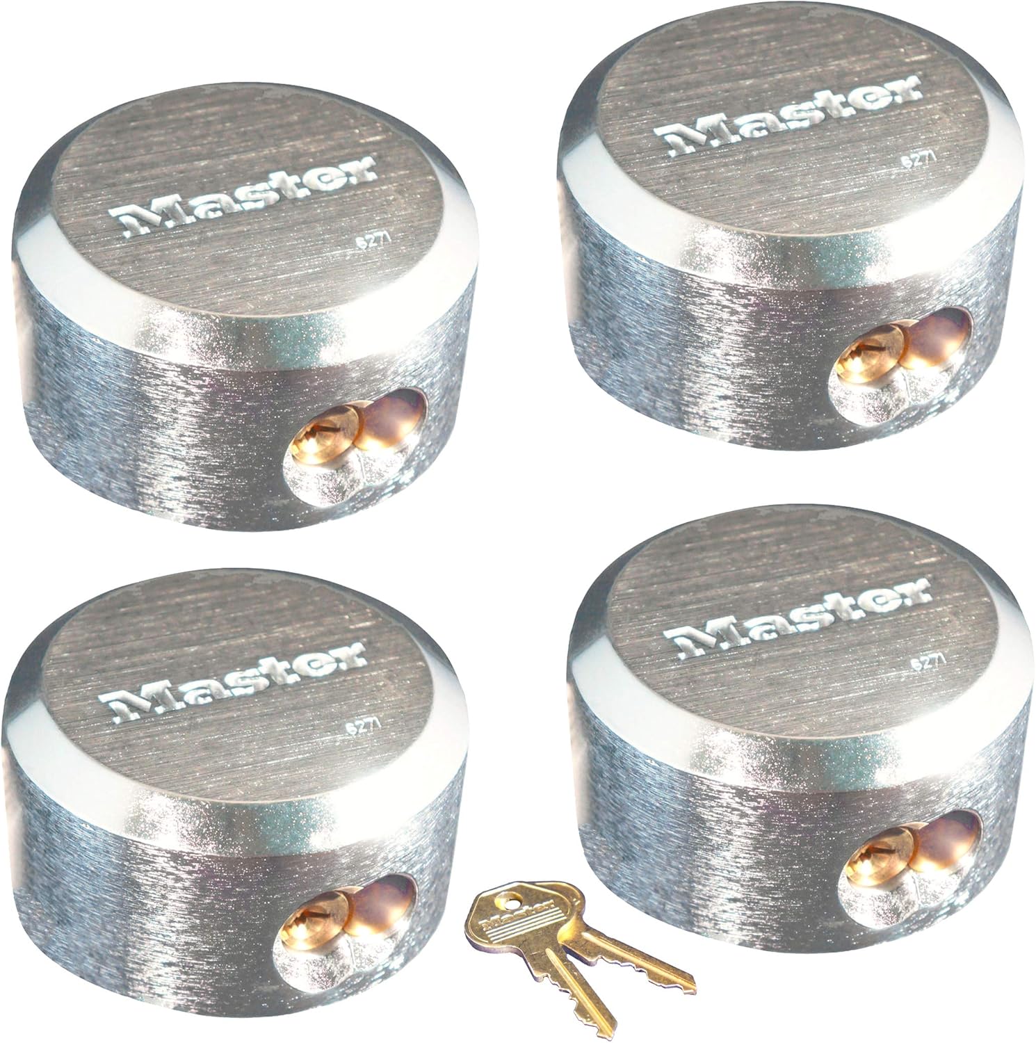 Keyed Alike Hidden Shackle Padlocks N627749