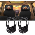 7 inch Black Car Headrest Monitors with DVD and HDMI R9304