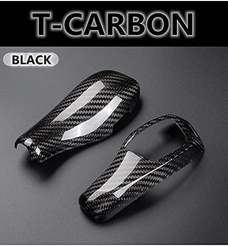 Real Carbon Fiber Gear Shift Knob Black Pack of 2 J57134