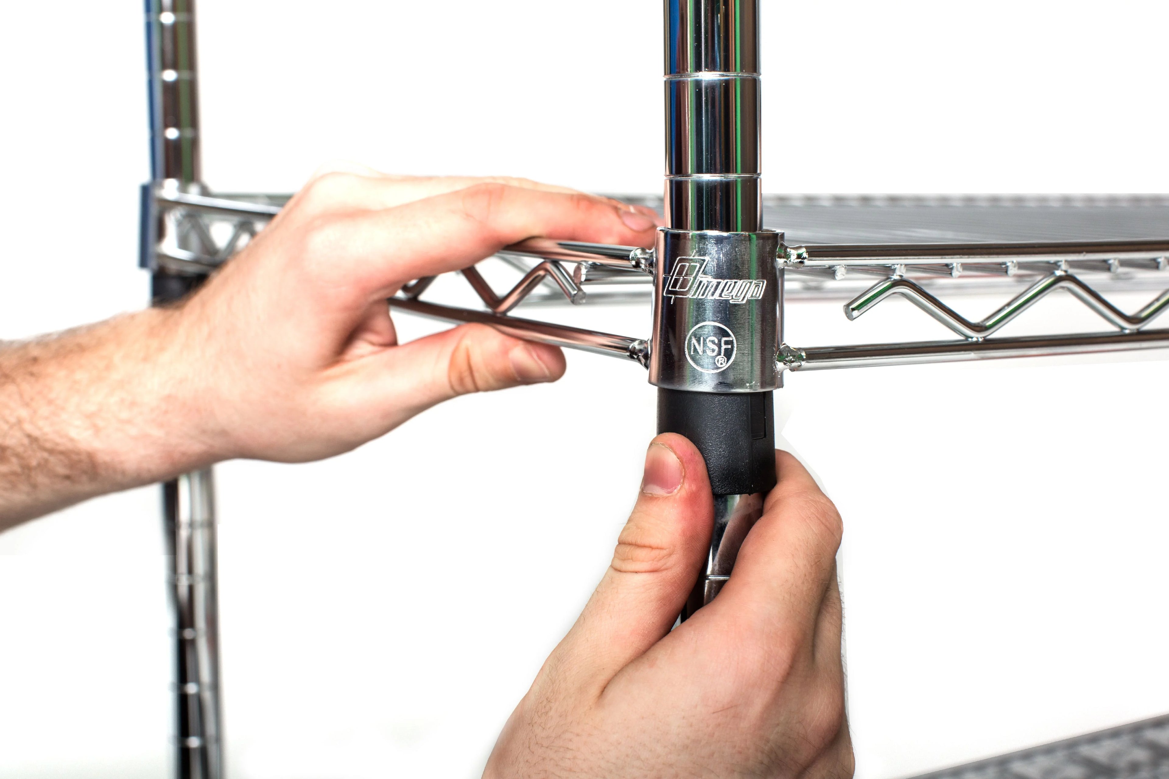 2 Tier Chrome Garment Rack X693