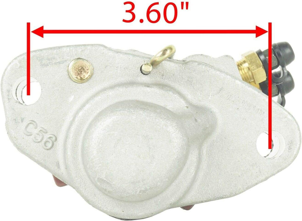 Front and Rear Brake Caliper with Brake Pads Pack of 2 U576257
