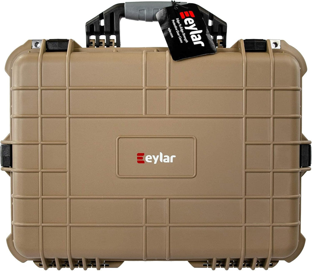 White 20 Inch Protective Camera Case with Foam B419980