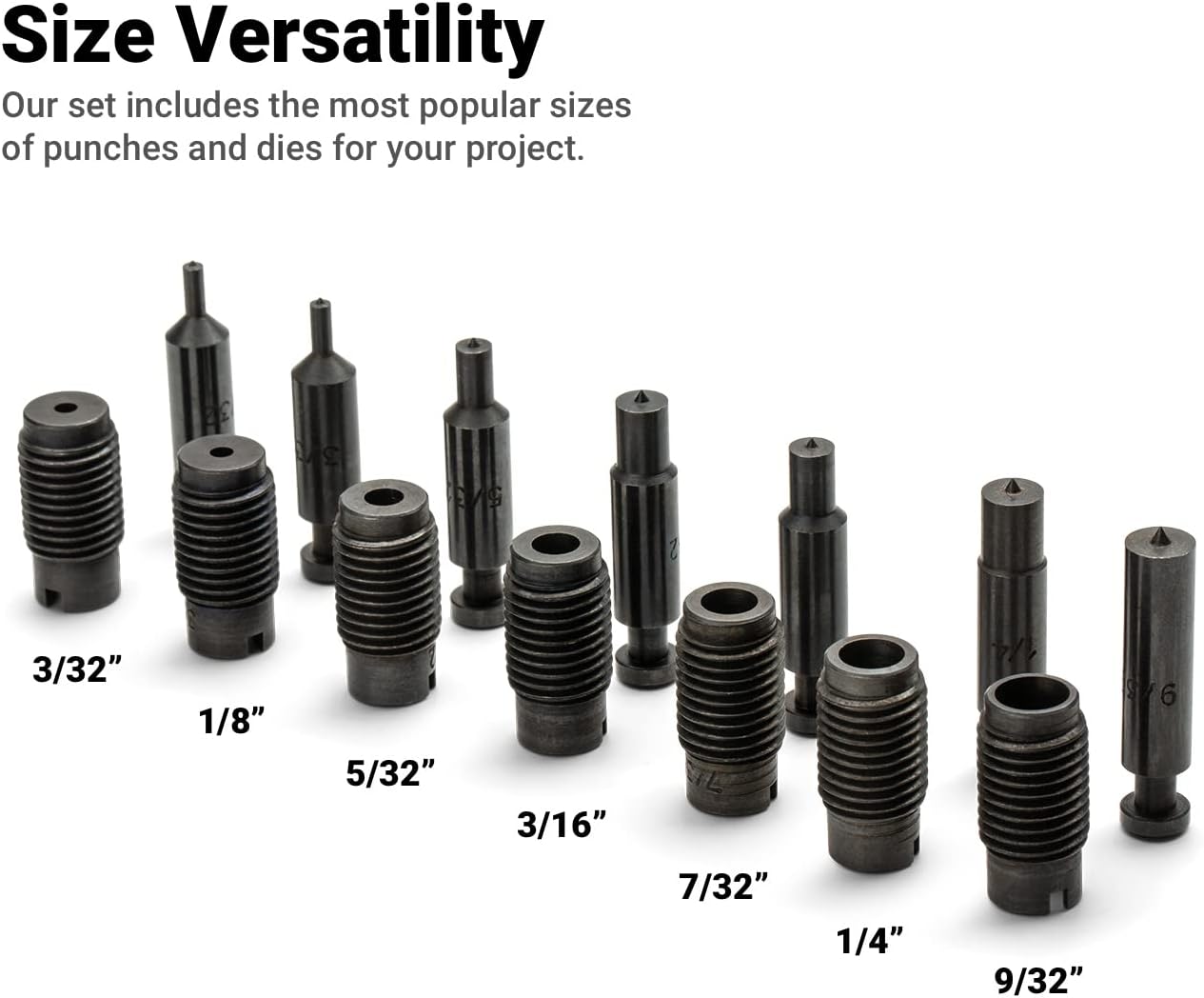 16 Piece Metal Hole Punch Set A856871