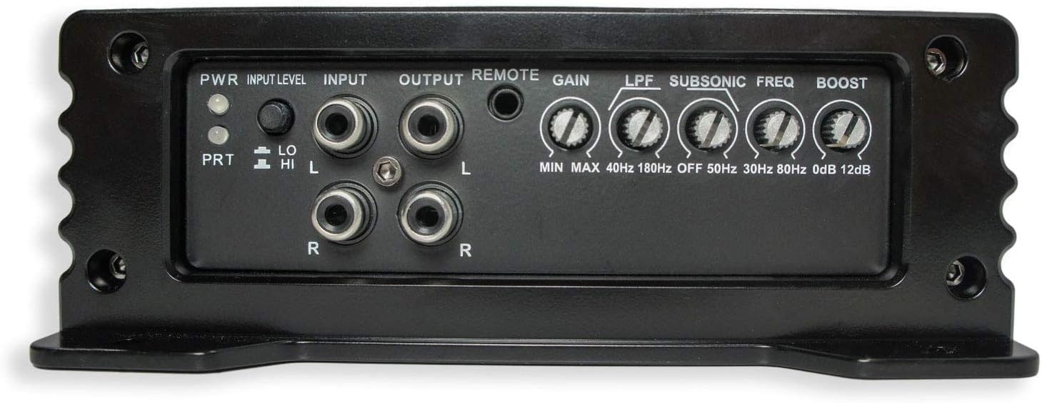 Kicker C12 Compatible with Ford F-150 Super EXT Cab Truck 1997-1999 Bundled with HA-A800.1 Amplifier and Dual 12 Custom Sub Box Enclosure A355986