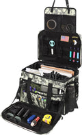 Black Patrol Bag with Divided Compartment Drink Holder K231