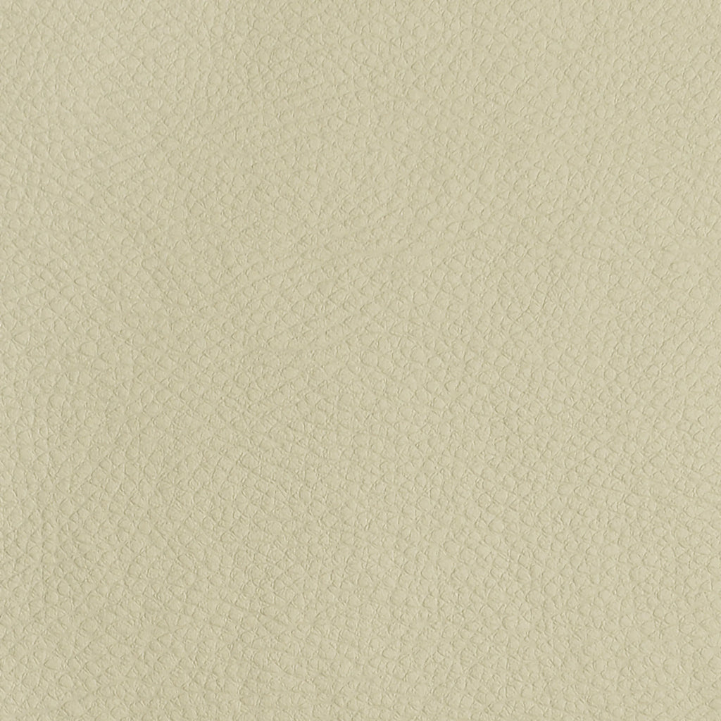 Cream Leatherette Ottoman Z59024