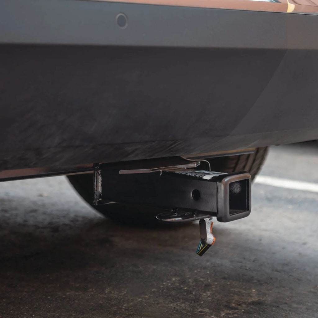 Class 3 Trailer Hitch, 2 Inch Square Receiver, Black S5437