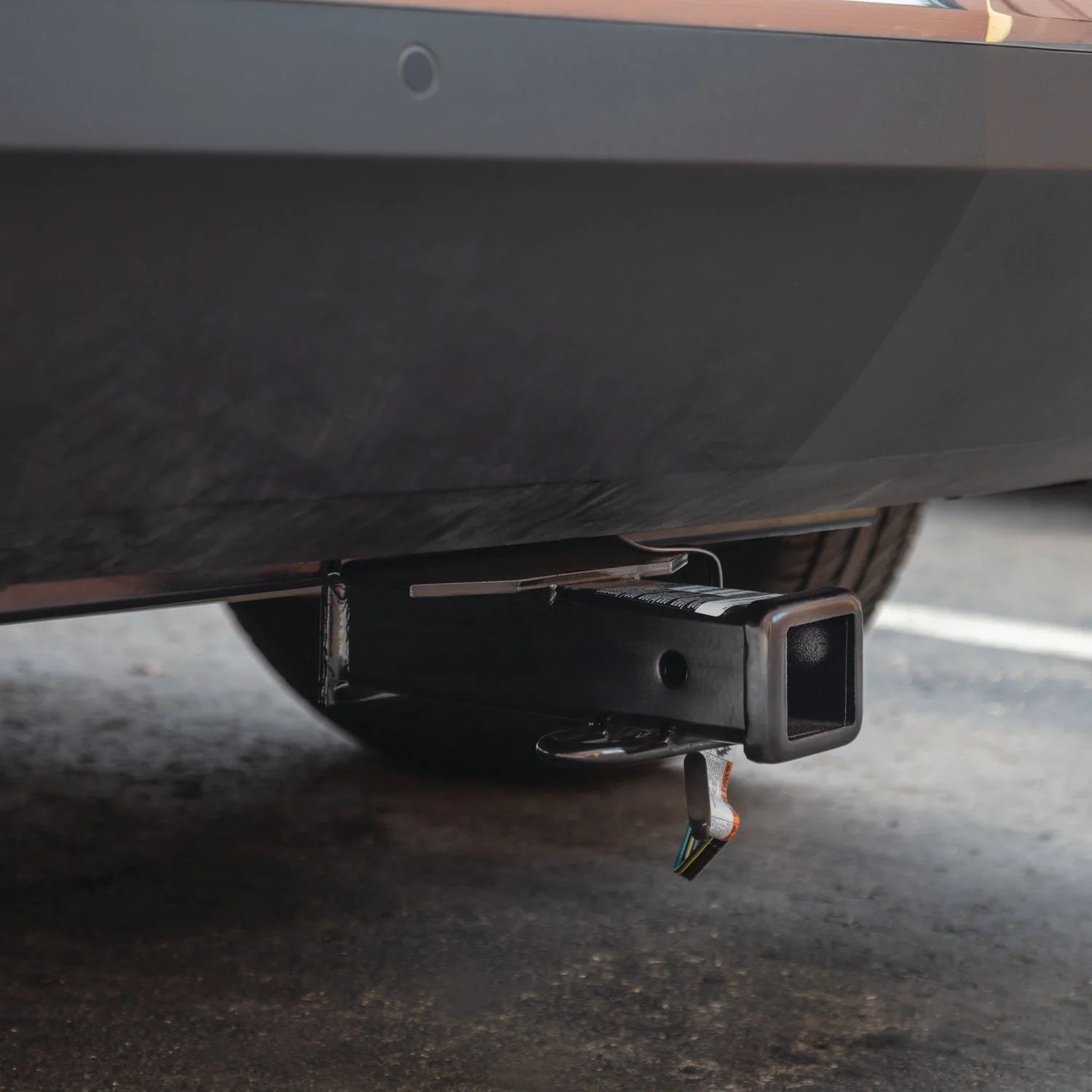 Class 3 Trailer Hitch, 2 Inch Square Receiver, Black S5437