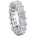 8 Ct Princess Cut Diamond Eternity Ring B806690