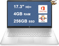 17.3" HD+ AMD Athlon Silver 3050U 4GB RAM 256GB SSD Laptop Y699