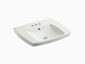 Drop-In Bathroom Sink with 4 In. Centerset Faucet Holes, Dune F1343