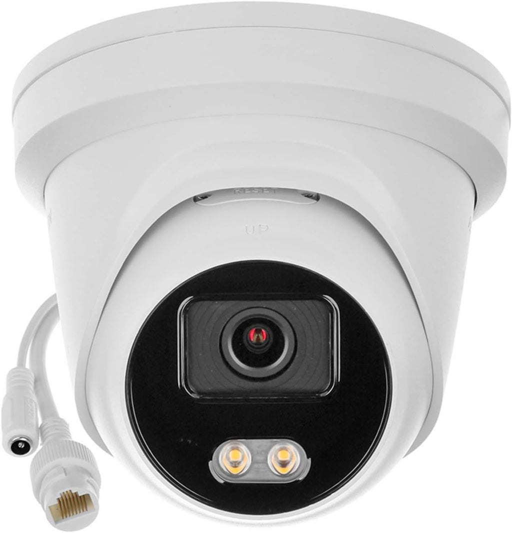 4MP Full Time Color PoE Outdoor IP Camera with 2.8mm Lens, 128GB Micro SD Card Slot, H.265+, IP67 Waterproof V3799