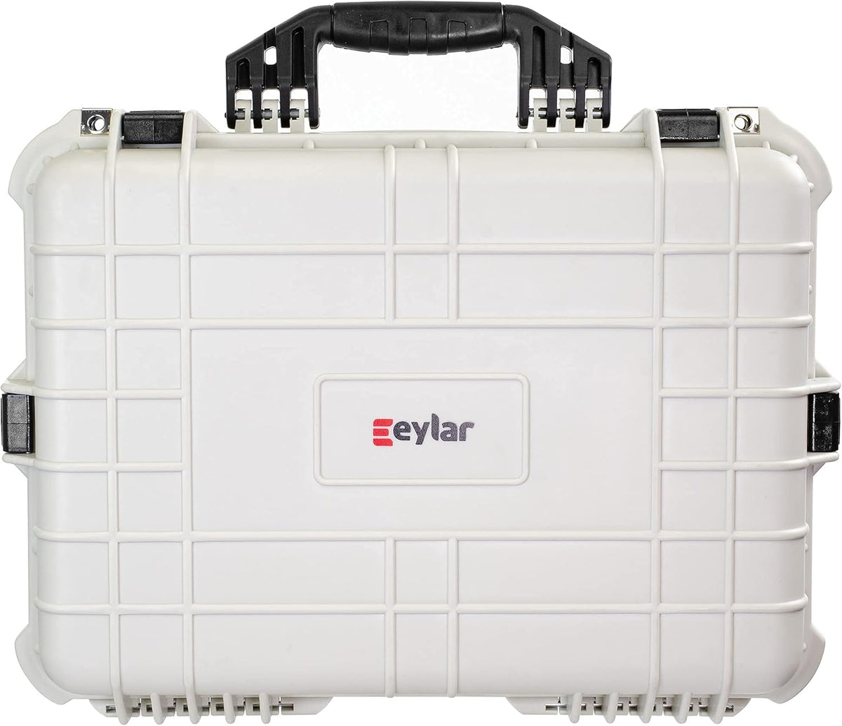 White 20 Inch Protective Camera Case with Foam B419980