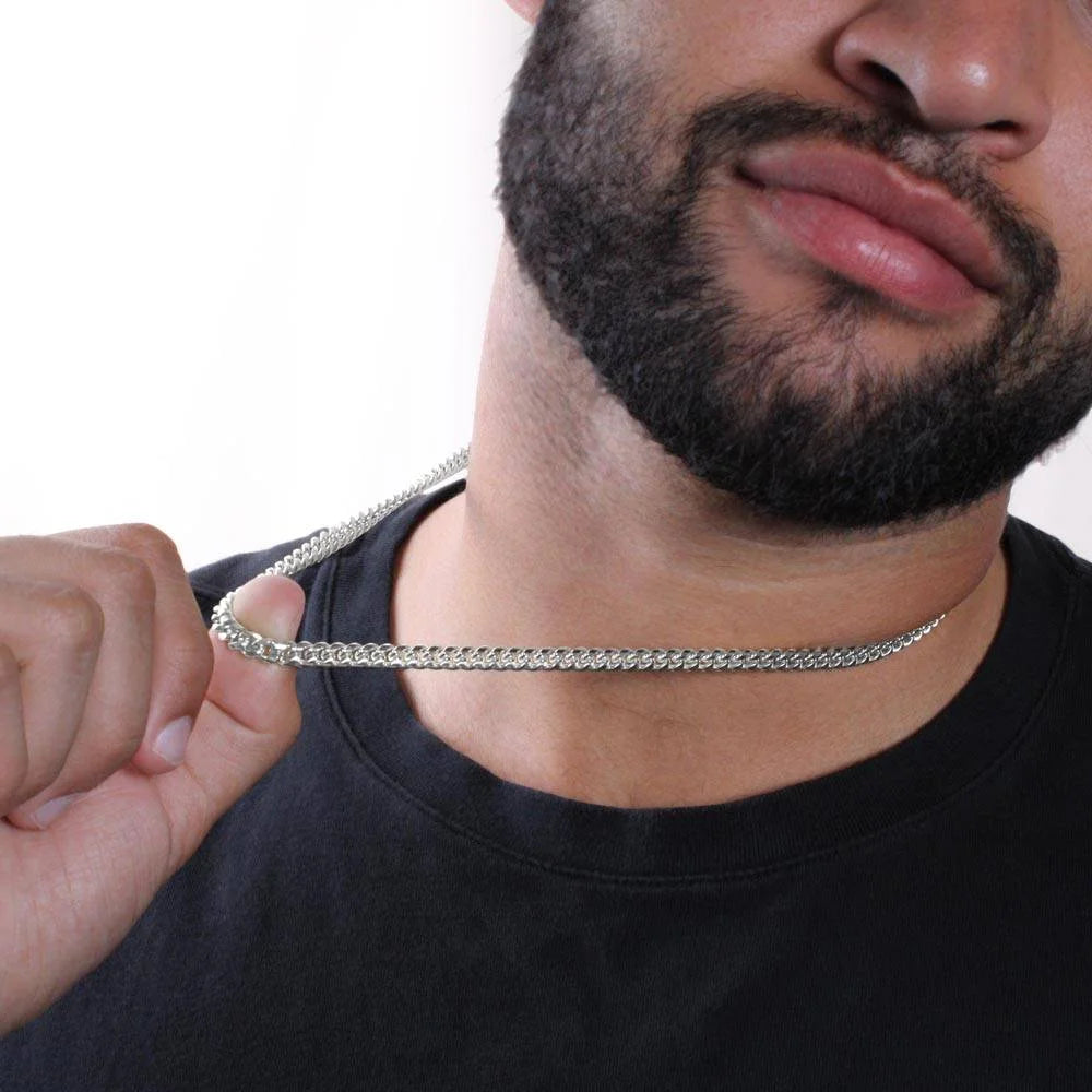 Cuban Link Chain Necklace W1896