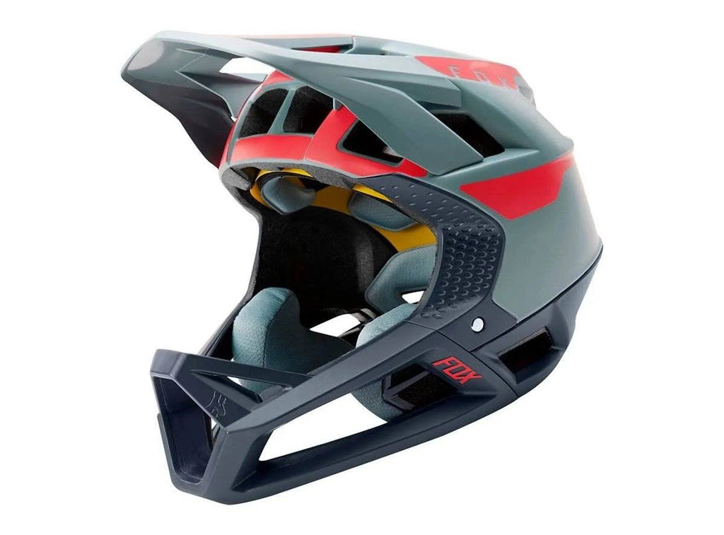 Bright Red Fox Racing Proframe Helmet R992