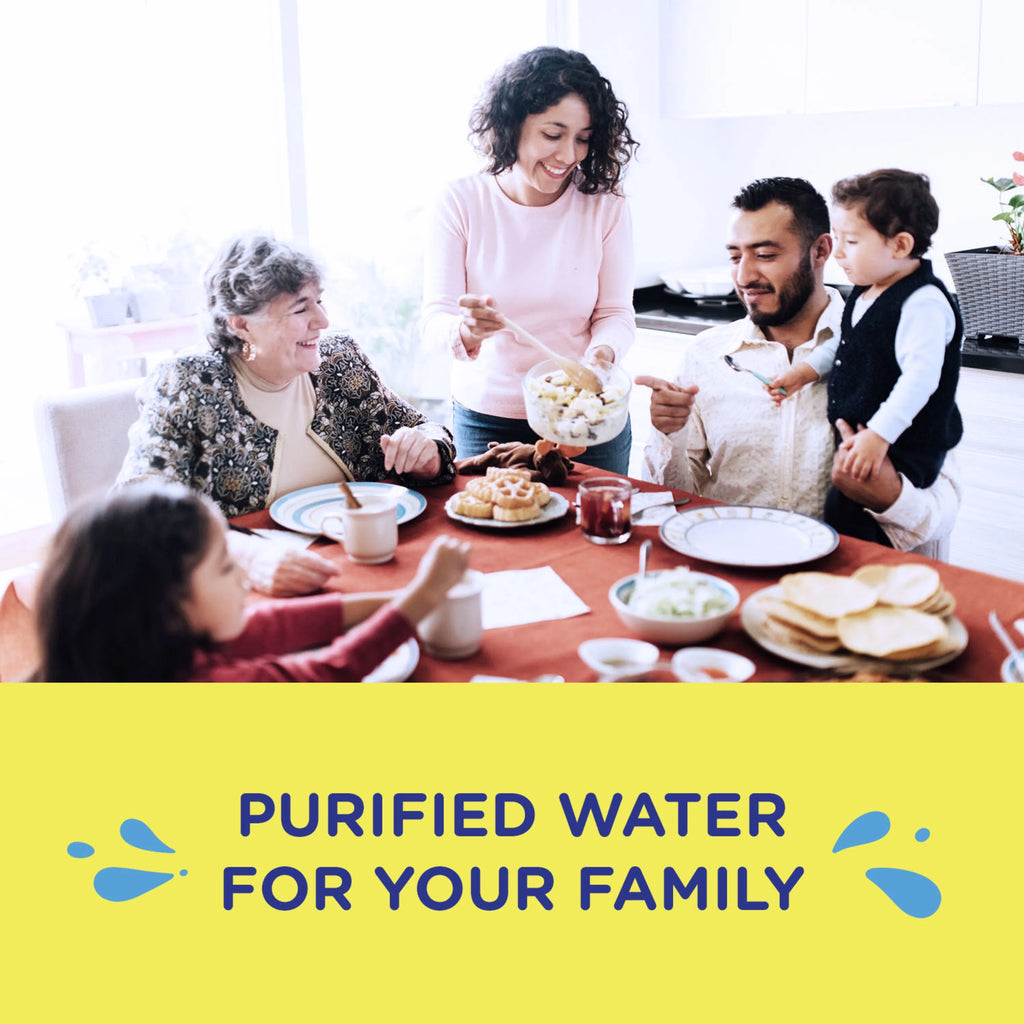 24 Pack Purified Bottled Water, 20 Fl Oz Z560001