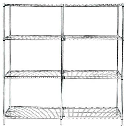 Chrome 4-Shelf Unit J985703