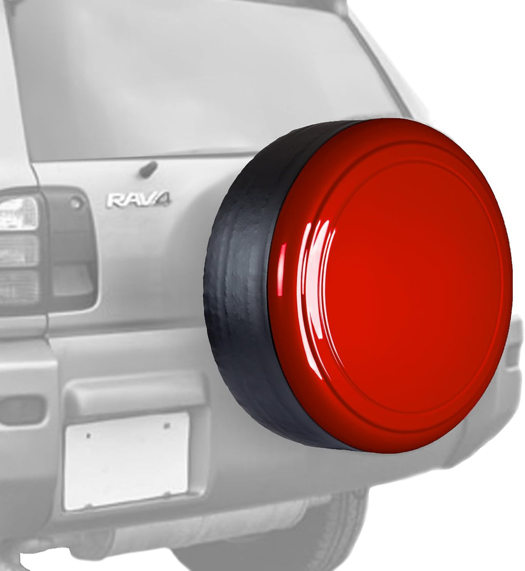 Black Rigid Tire Cover for Toyota RAV4 P2579