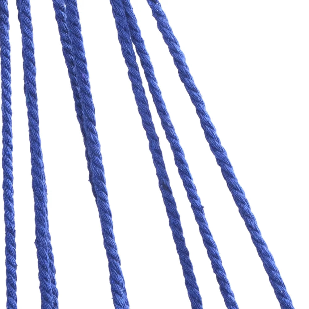 Portable Hammock Chair Porch Swing Camping Blue Strip G427994