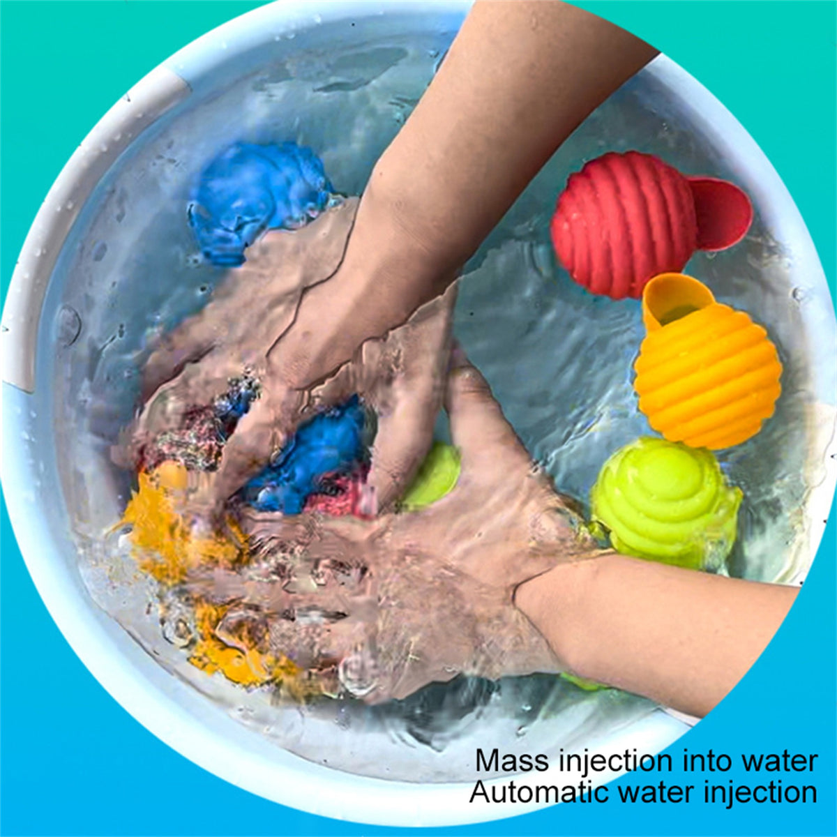 Refillable Magnetic Silicone Water Balloons X202