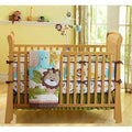 7 Pieces Nursery Crib Bedding Set with Bumper W7815