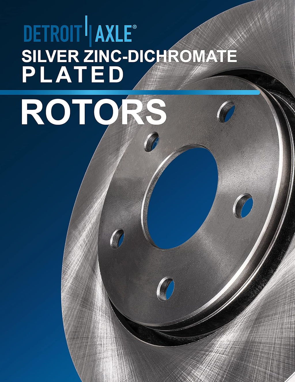 Front Disc Rotors + Brake Pads 6pc Set H41211