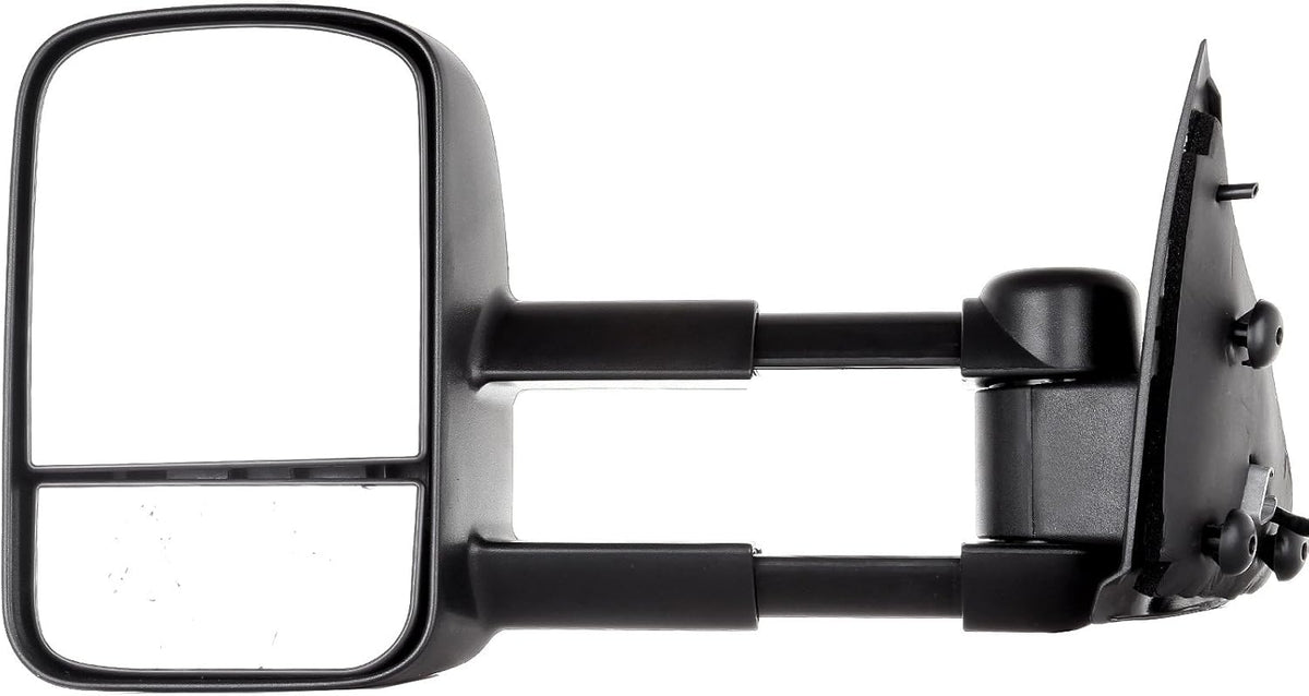 Tow Mirror with Left Right Side Power Black Manual Telescoping G69581