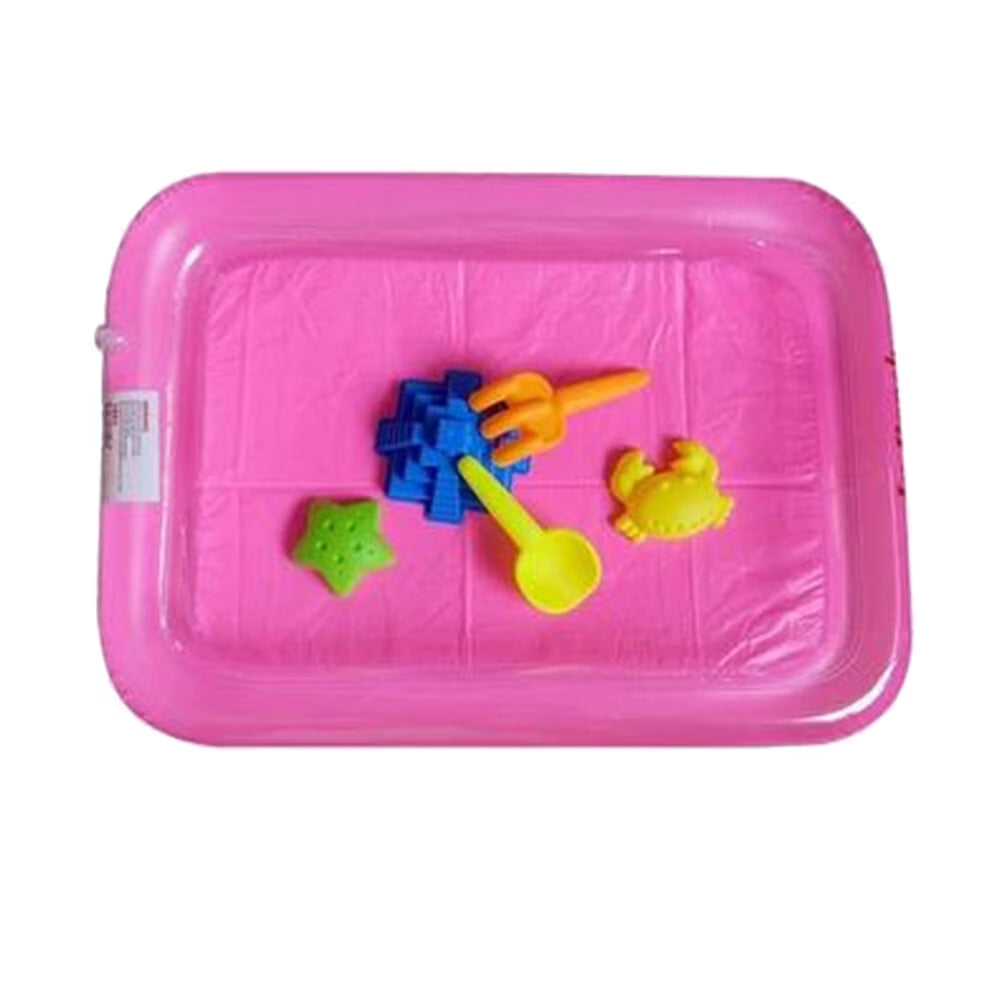 Pink Inflatable Sand Toy Tray P31194