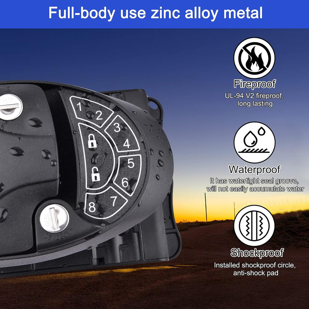 Waterproof Metal RV Keyless Entry Door Lock with Backlit Keypad I717