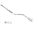 Exhaust System Middle Resonator Pipe and Muffler P57480