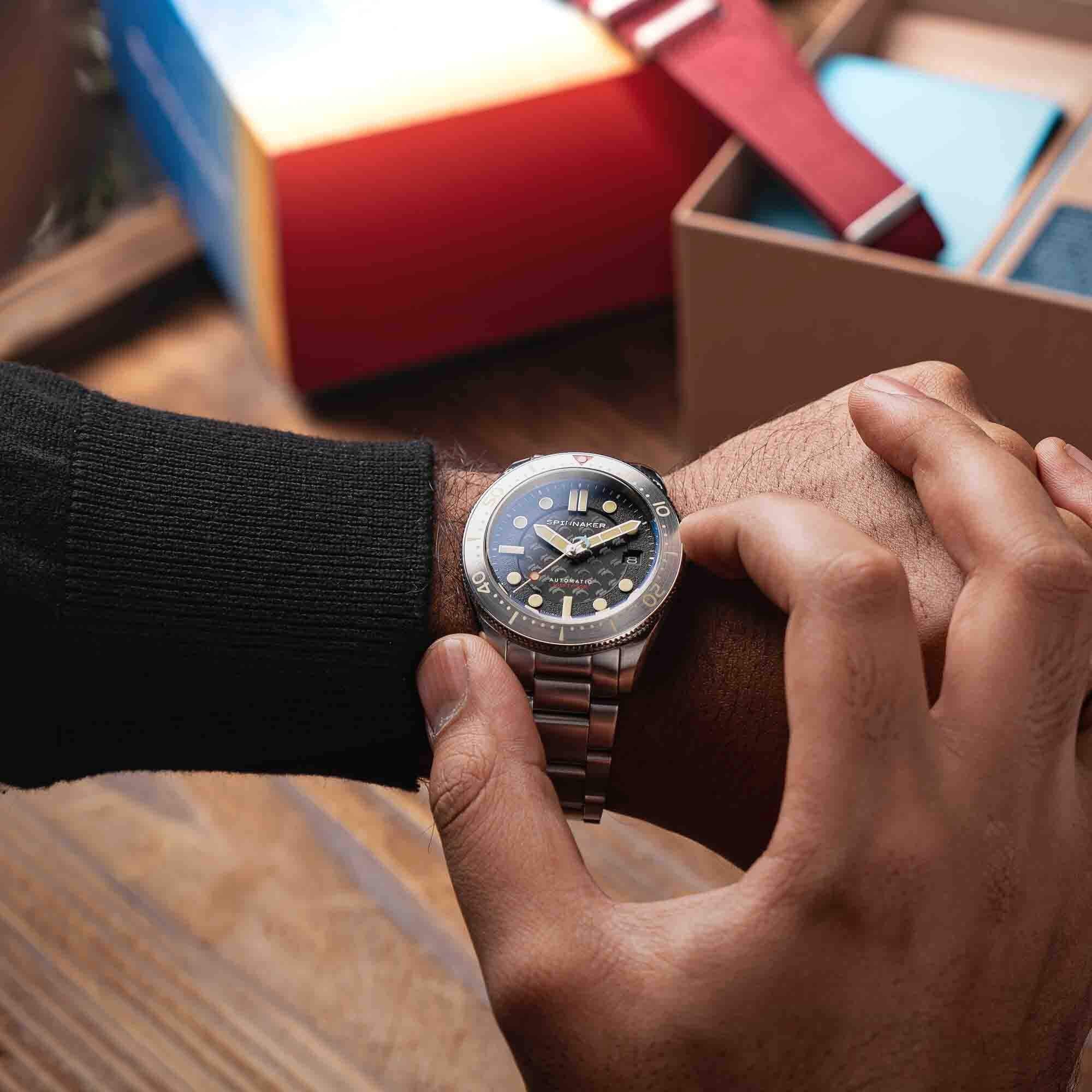Black Limited Edition Automatic Watch T808