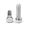 3/4 inch-10 x 4 inch Coarse Thread Hex Bolt Low Carbon Steel Zinc Plated Pk 70 W617