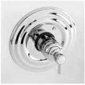 Oil Rubbed Bronze Round Thermostatic Trim Plate with Handle H790