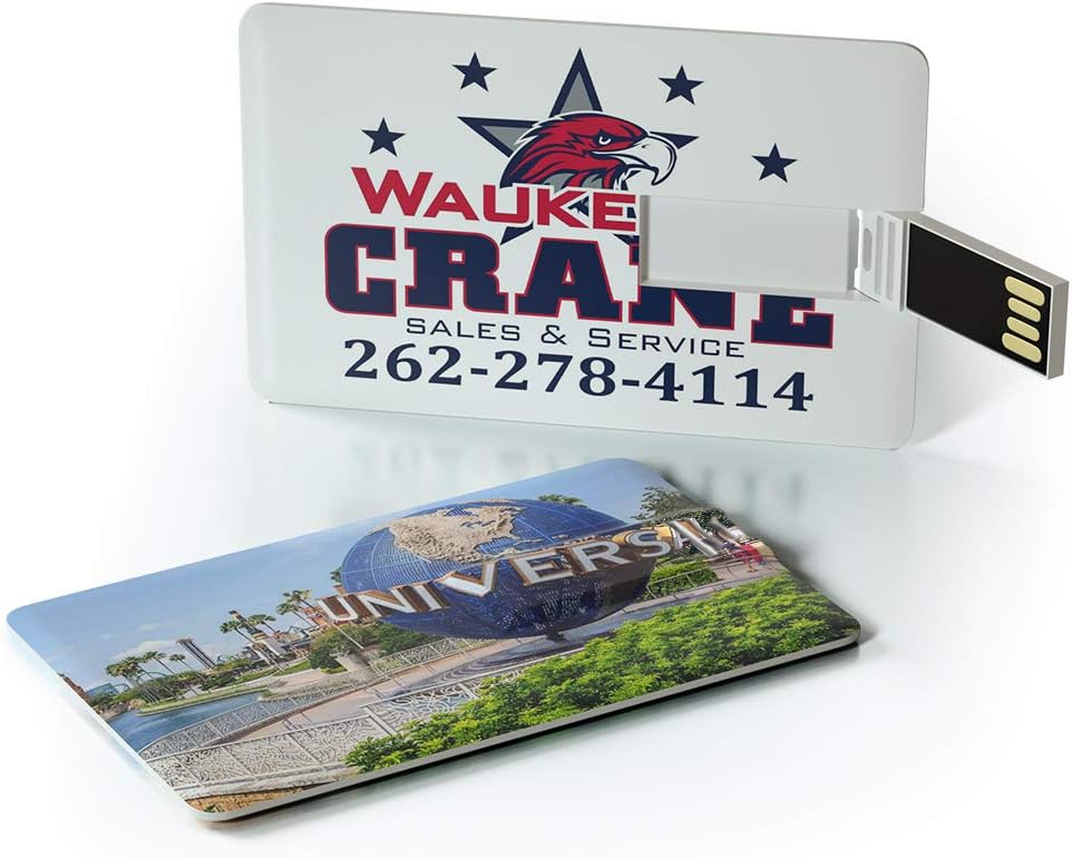 Custom Credit Card USB Flash Drive 128MB 50 Pack S214