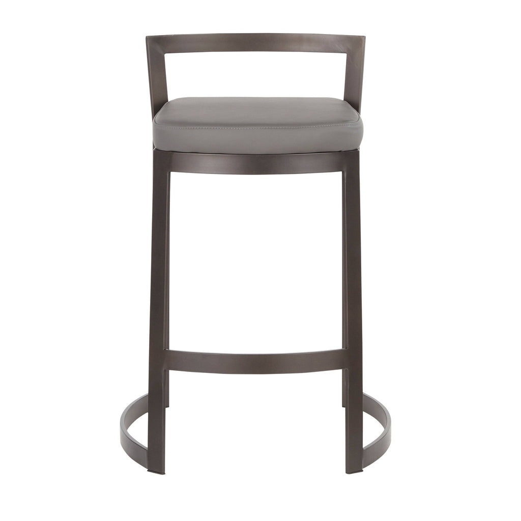 Black Set of 2 Counter Stool K618004