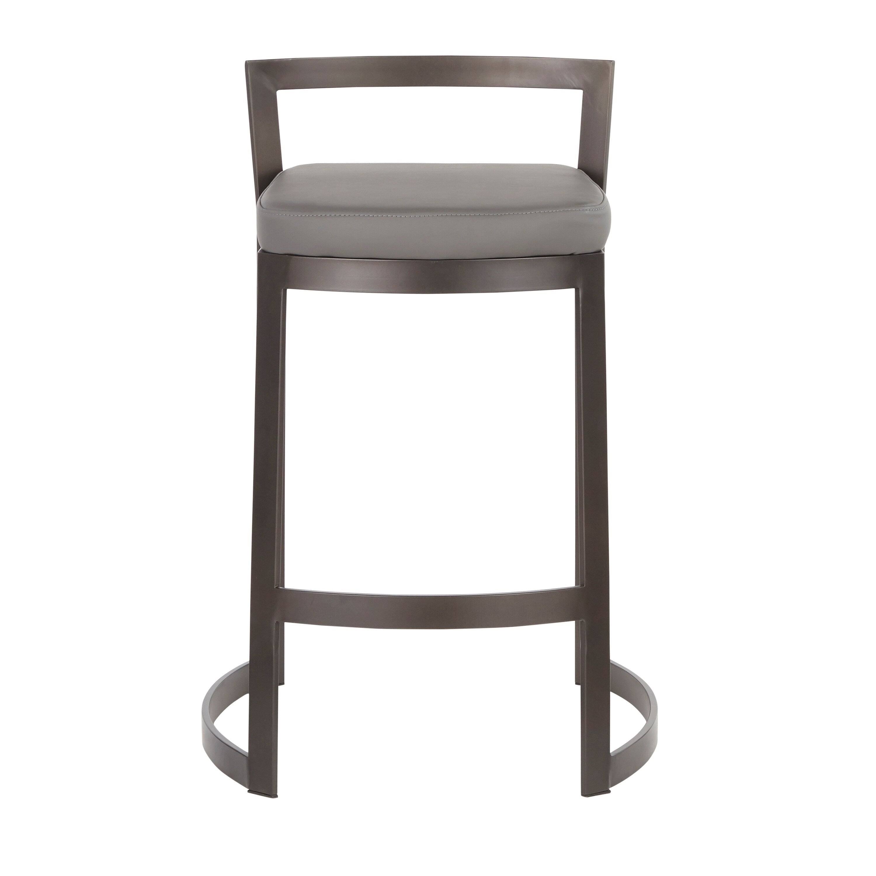 Black Set of 2 Counter Stool K618004